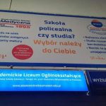 Baner dla szkoły wyższej