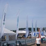 Flagi plażowe na event