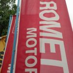 Flaga wolnostojąca reklamowa