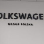 Litery 3d do salonu samochodowego