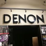 Litery 3d w galerii handlowej