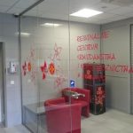 Oklejanie szyb w biurach Marcelińska Poznań