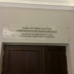 Szyld dla uniwersytetu przyrodniczego