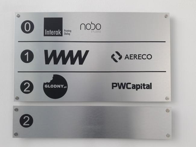 Tabliczka Przydrzwiowa Poznań