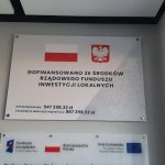 Tablica pamiątkowa 240x120 cm - duży format dla projektów infrastrukturalnych i budowlanych