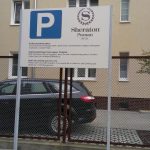 Oznakowanie parkingu Sheraton