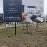 Konstrukcja reklamowa dla dewelopera Atal